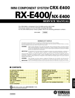 Yamaha RXE-400-Service-Manual